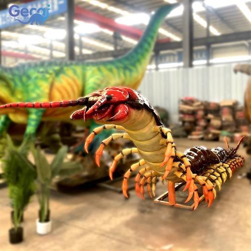 仿真昆虫模型景区广场公园博物馆室内商场装饰蜈蚣摆件生产厂家