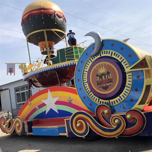 商场景区商业活动花车制作花车彩车商业巡游广告展览开业主题活动