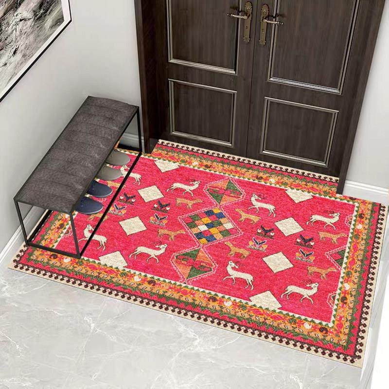 摩洛哥民族风覆古进门地垫入户门垫防滑耐脏大门口玄关门厅脚垫子,居家布艺,入户地垫,淘宝优惠券,粉丝福利购,淘宝优惠卷