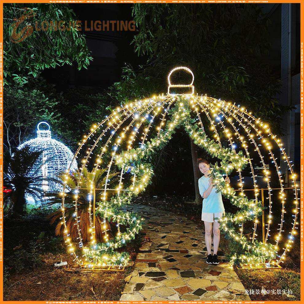 高3米 发光圣诞拱门图案灯户外商场美陈装饰场景创意造型圣诞灯饰,橡塑材料及制品,亚克力管/有机玻璃管,淘宝优惠券,粉丝福利购,淘宝优惠卷