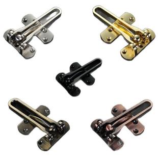 插销房门安全宾馆门锁搭扣酒店扣防盗式扣金色反锁门栓防盗链门链