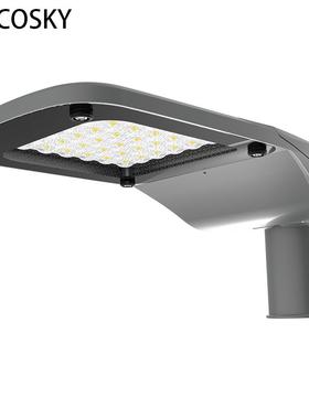 6米8米10米LED市电路灯 大功率路灯 户外双臂双头200W LED路灯