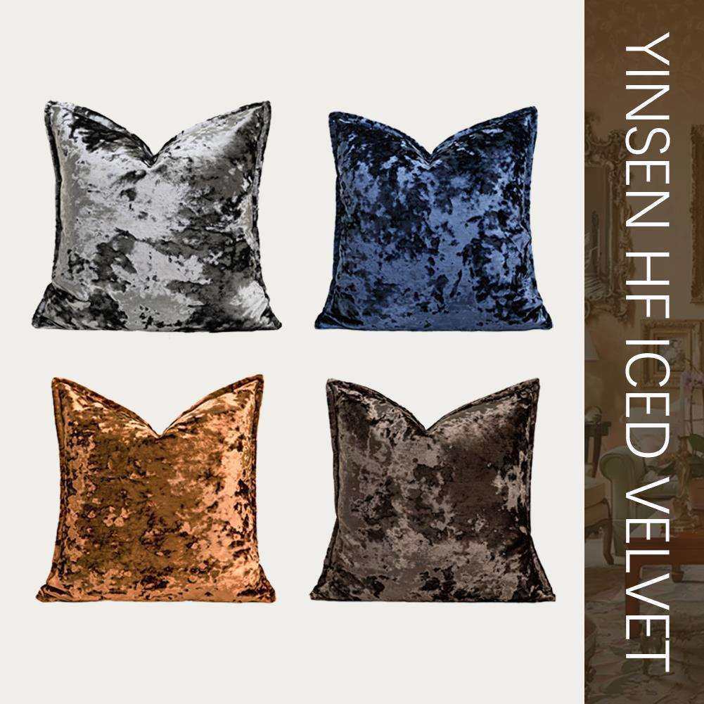 一森现代轻奢冰花绒抱枕沙发客厅高级腰枕新中式靠枕套样板间含芯,橡塑材料及制品,亚克力管/有机玻璃管,淘宝优惠券,粉丝福利购,淘宝优惠卷