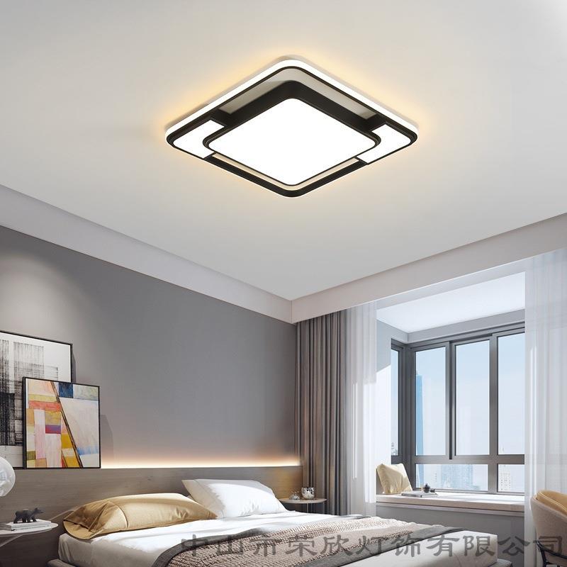 北欧客厅灯长方形led吸顶灯家用卧室灯现代简约大气餐厅组合灯具