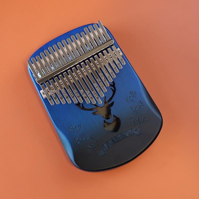 外贸跨境拇指琴17音卡林巴琴初学者手指琴17音kalimba简单易学乐