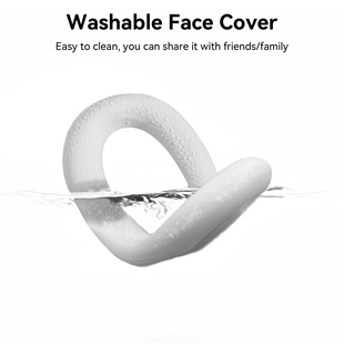 AMVR新款硅胶面罩防汗隔汗亲脸贴肤可水洗清洁仅适用Meta Quest3S