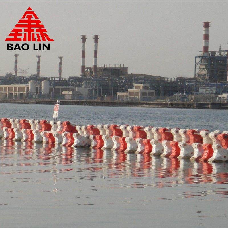 厂家直供出口浮动式水上拦污防浪堤海上防浪