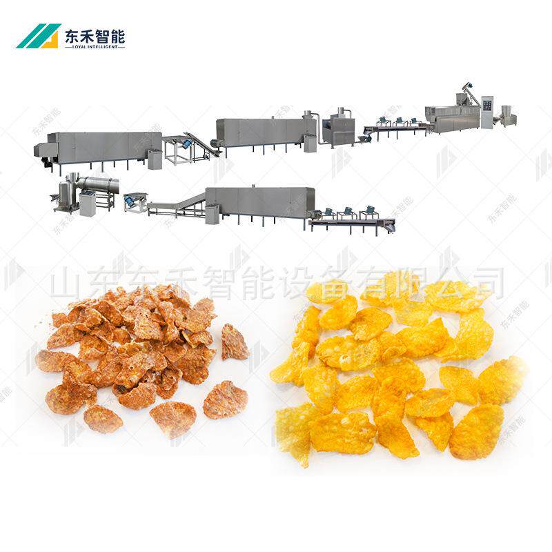 营生养片早餐即食KCB玉米片自化生产设备动速食玉米全套产线机器