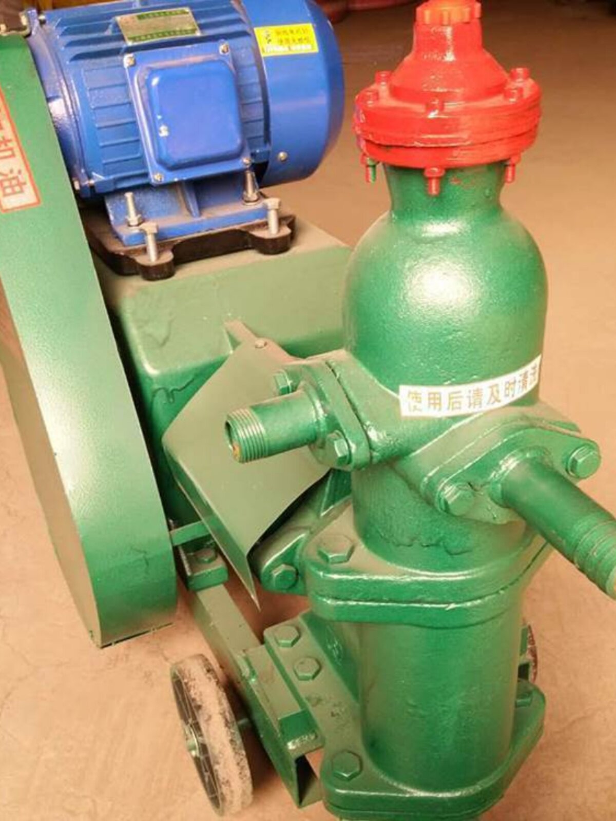 单缸活塞泵注浆泵 wsb-3型混凝土输送泵 路面灌浆注浆机