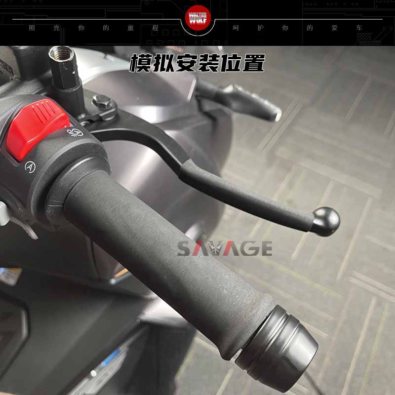 极速适用VESPA Sprint150 S TFT春J天150改装防滑防汗橡胶热缩手