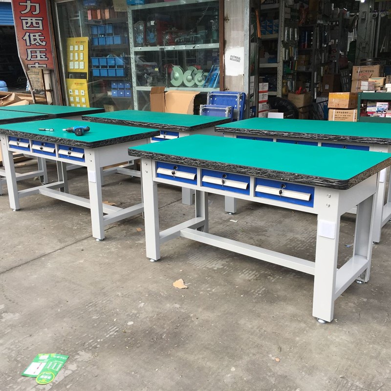极速横三抽重型工作台钳工t车间装配操作台防静电流水线实验维修