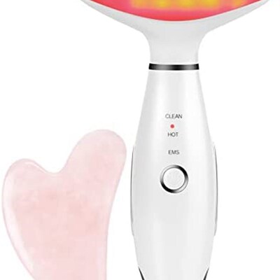 极速kisdoo Anti Wrinkles Face Massager Kit for Face NeZck  H