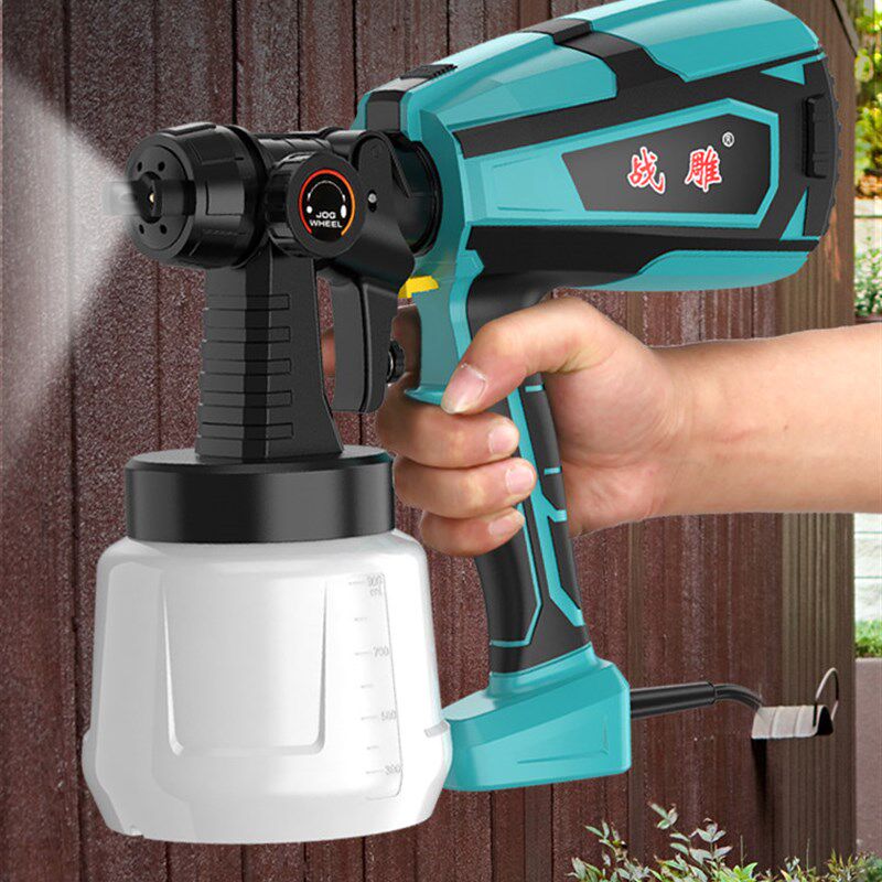 极速家用电动喷漆枪小型高压x无气喷涂机配件腻子机喷漆喷枪乳胶