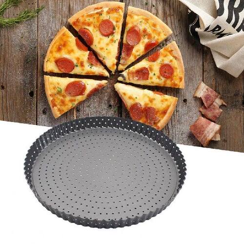 极速Pizza Pan Ecofrienduly Antideform Carboon Steel Baking