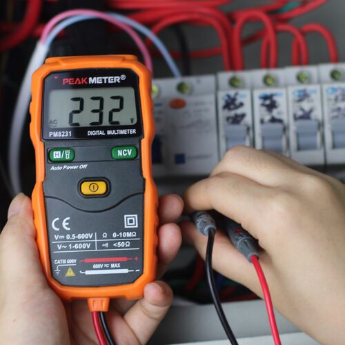 新品PM8231智能数字万用表高精H度全自动防烧电工家用维修表