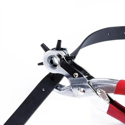 新品Household Leather Beltw Hole Punch Plier Eyelet Puncher - 实物图