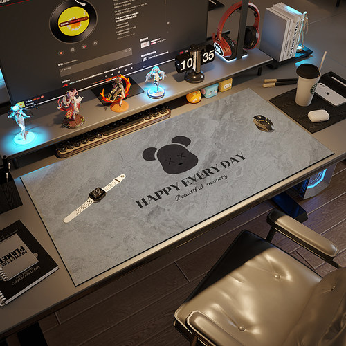 硅藻泥材质吸水速干防滑桌布