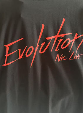 【断码特价】谢霆锋2025年演唱会Evolution高品质周边同款应援T恤