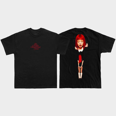 2026新款金智妮Jennie同款专辑ruby周边短袖T恤男女纯棉潮流