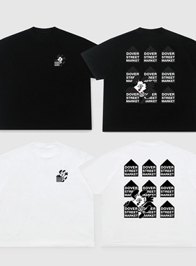 Verdy 快闪店同款DOVER STREET MARKET 系列男女短袖T恤