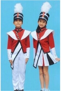 中小学生儿童队服升旗手