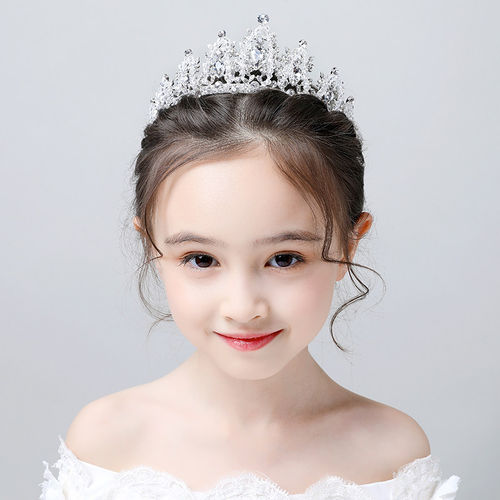 英国MAGKISS儿童皇冠头饰水晶爱莎公主发箍女童宝宝生日礼物演出
