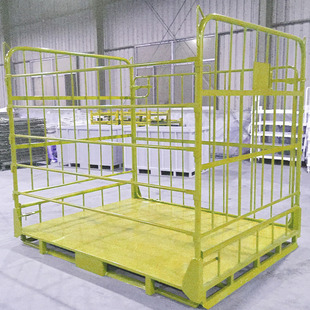 不带门家电回收箱 金属包装箱厂家销售折叠式可堆垛大型金属周转