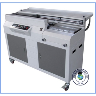 全自动胶装 五豪无线胶装 五豪50B全自动无线双胶轮胶装 机