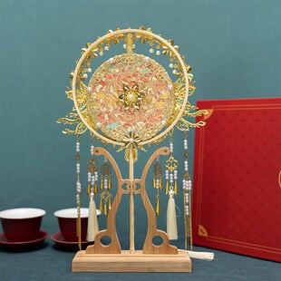 新十里红妆3D拼图全套金属凤冠苗冠霞帔团扇结婚R礼物diy手工自制