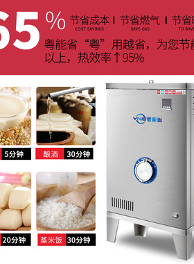 新燃气蒸汽发生器商用豆制品设z备液化天然气蒸炉节能煮浆酿酒蒸