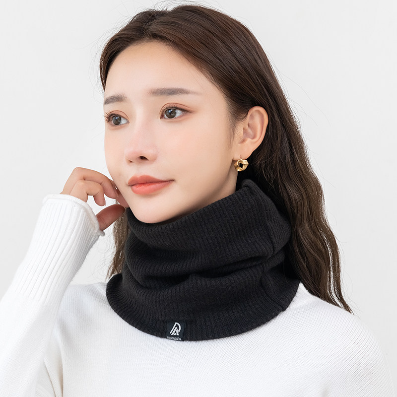 新黑色脖套女冬季针织保暖围脖百搭秋冬护颈男套头骑车Y加绒加厚,自行车/骑行装备/零配件,防风/尘保暖面罩,淘宝优惠券,粉丝福利购,淘宝优惠卷