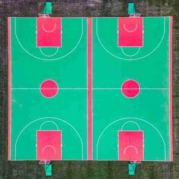 户外硅pu球场材料篮球场羽毛球馆弹性运动地面施工包工包料