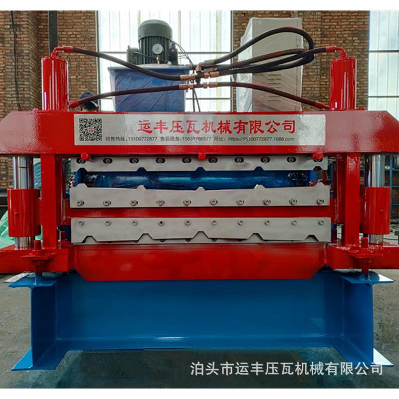全自动840/900彩钢瓦加工生产设备 彩钢压瓦机械设备 铁皮压瓦机
