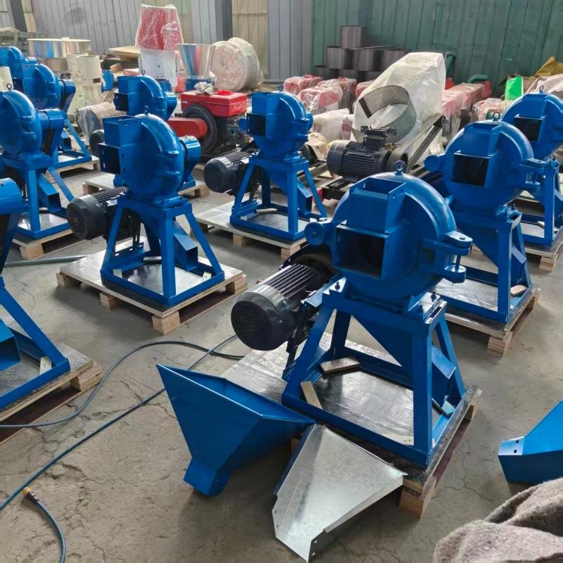 高粱玉米粉碎机五谷杂粮磨面机自吸进料泡水糯米磨粉机