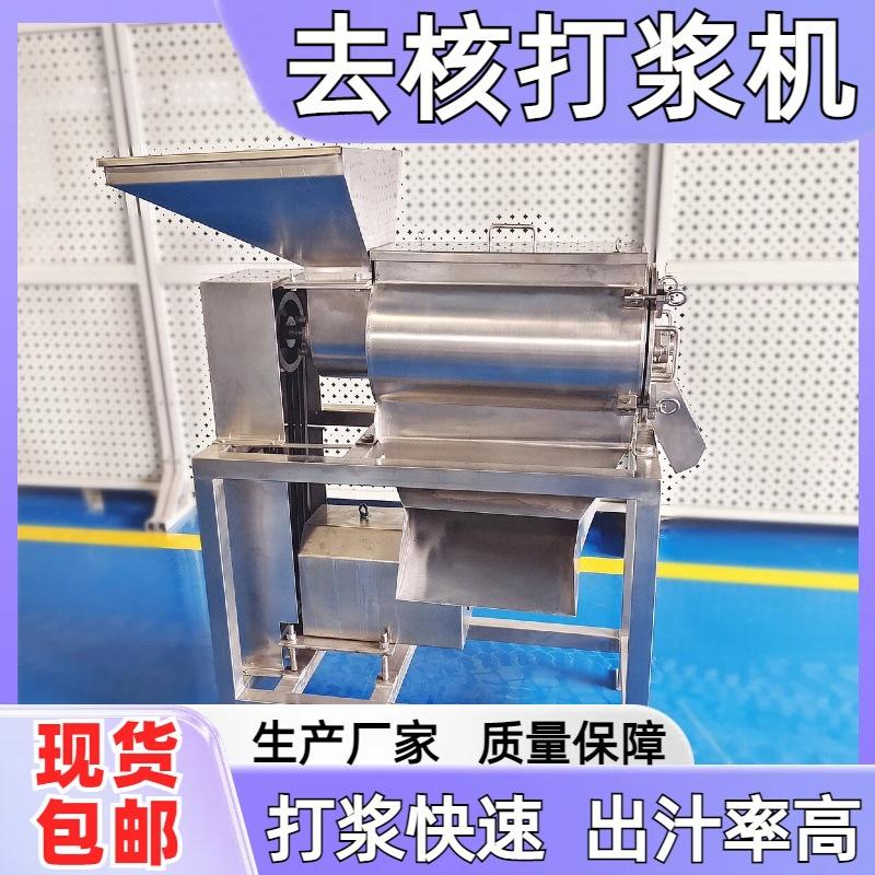 大产量杏子去核打浆机 橘子榨汁机 橘子去核打浆设备