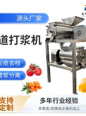 枸杞去核打浆机枇杷杏子去核打浆设备草莓樱桃打浆取浆机果酱设备