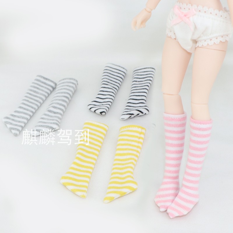 azone光魇双生条纹袜子ob24/22