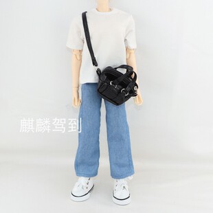 特六体娃衣日月岛bjd特体阿巳特6分斜挎包两色模特肩宽9 胸围15.5