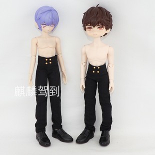 扎克衣服鞋子zack扎克事件8分bjd北冥体适用时尚百搭塑胶皮鞋