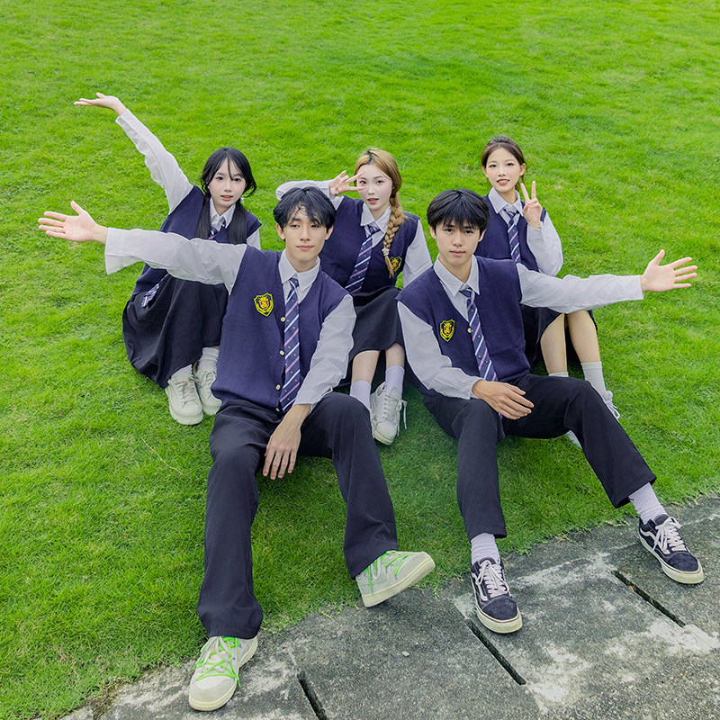 班服秋季学院风高中生运