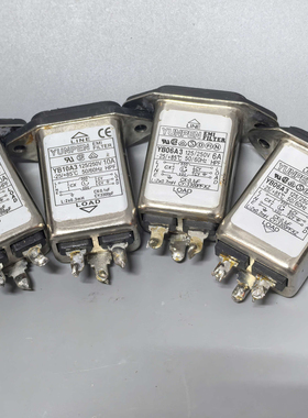 永鹏/YUNPEN电源滤波器插座YB10A3 YB06A3 EMI电源滤波器品字插座