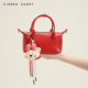 托特包包女夏季 Cierra Korey官网 红色小枕头包手提包单肩斜挎包