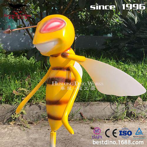 仿真儿童卡通昆虫小蜜蜂模型动物王国童趣展览蝴蝶蜻蜓款式多样