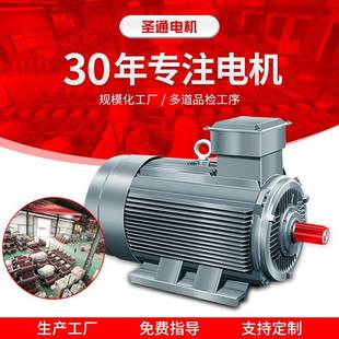 供应YE3 8极三相异步电动机22W马达电机380V全铜芯 225M