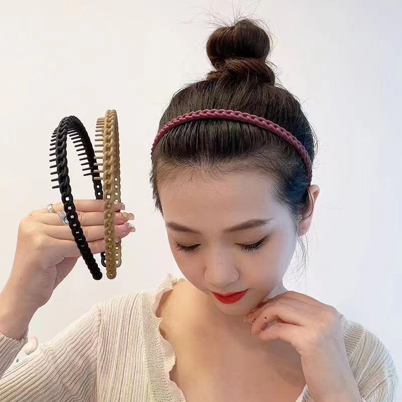 【两元两个】甜美百搭发箍女洗脸专用防滑发捆新款刘海碎发发饰