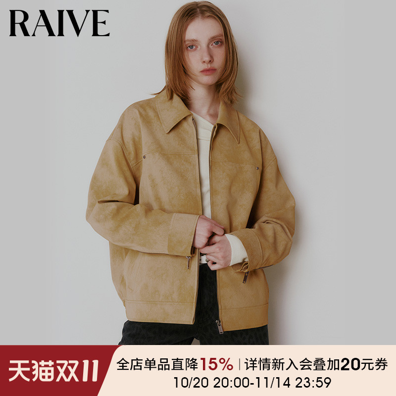 RAIVE复古通勤夹克巴恩风外套
