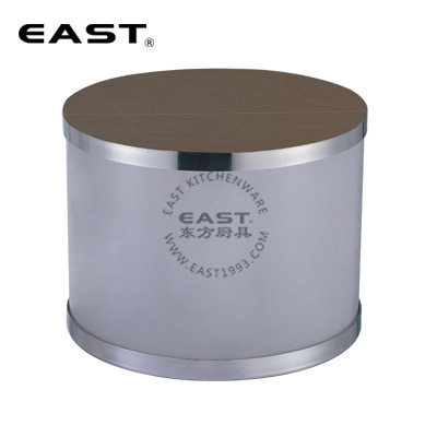 EAST东方厨具圆柱形砂光玻璃搁架