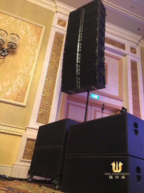 线阵专业无源音箱厂家舞台音响礼堂宴会厅演播厅多功能全频音箱
