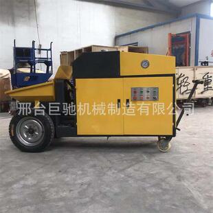 斜式大颗粒混疑土输送泵 移动式二次构造柱泵车新款立式混疑土泵