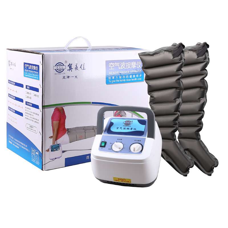 腿部按摩仪全腿奥美佳空气波压力美腿气动老人脚底腿部按摩器